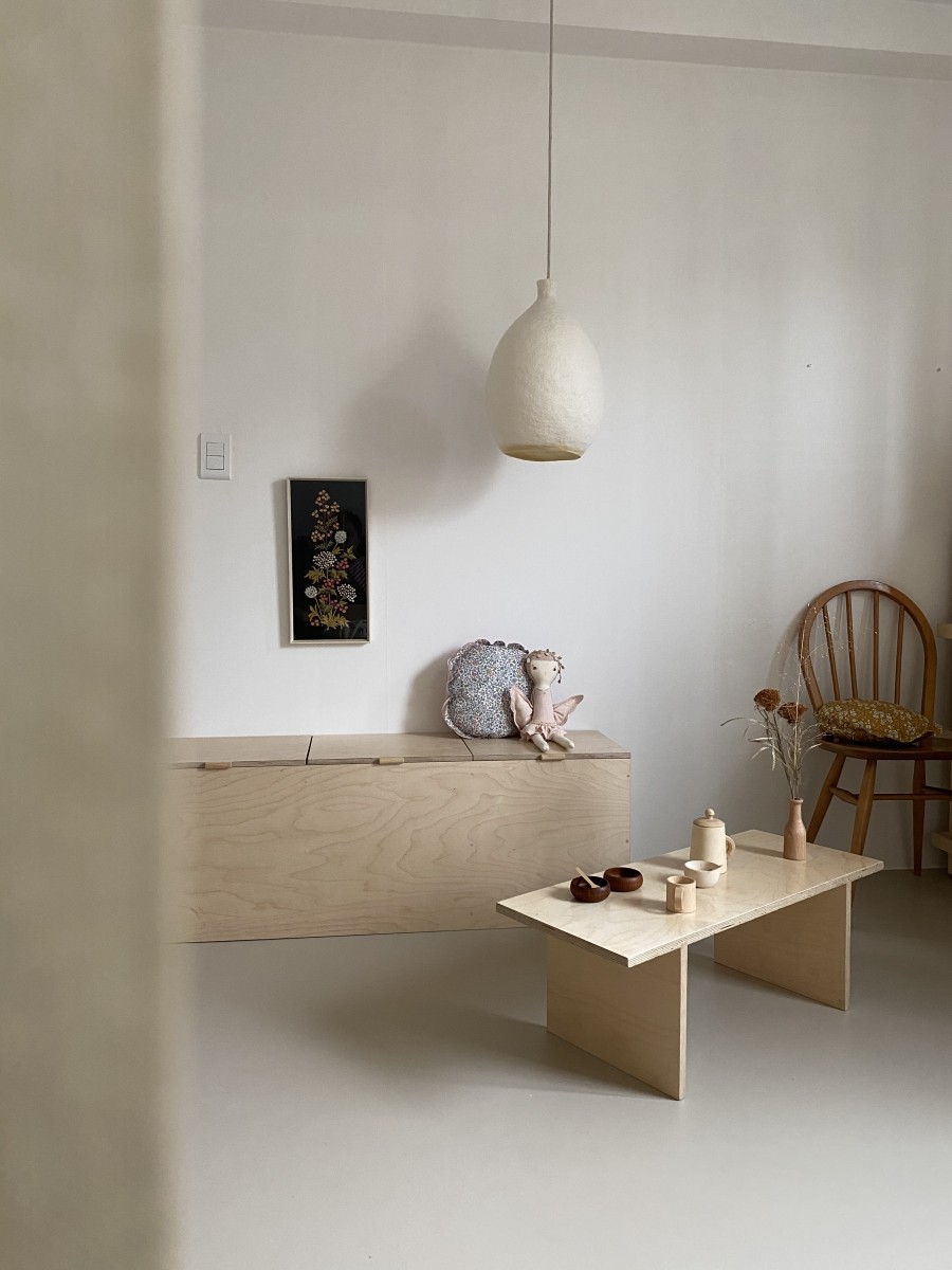 Storage box and bench