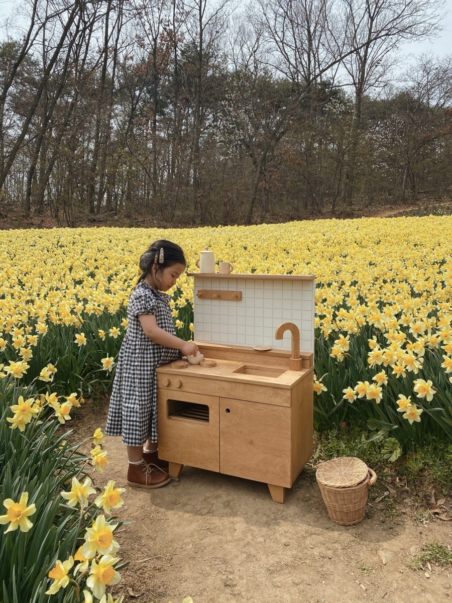 Vintage kitchen play