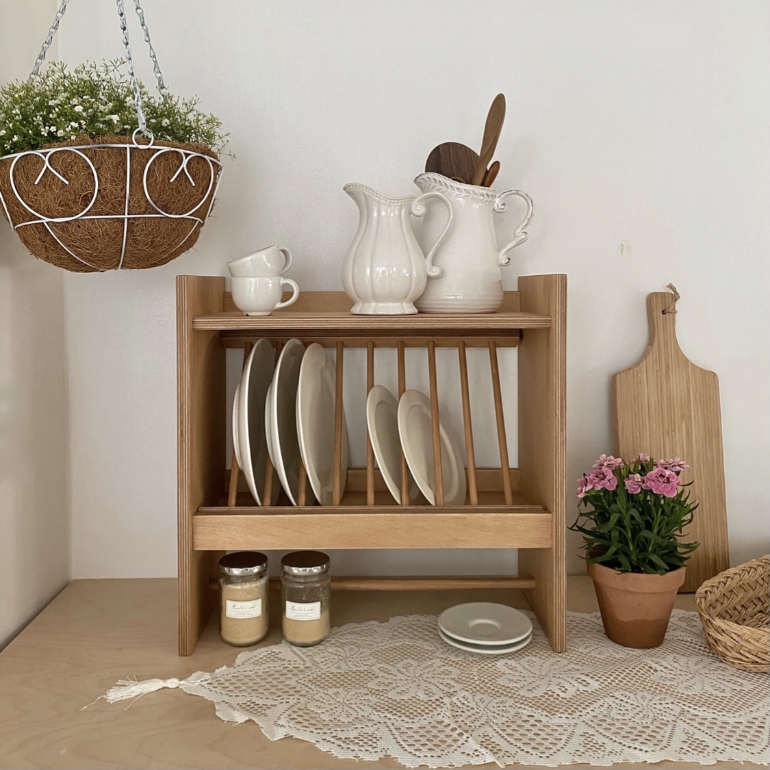 a dish box and a storage box
