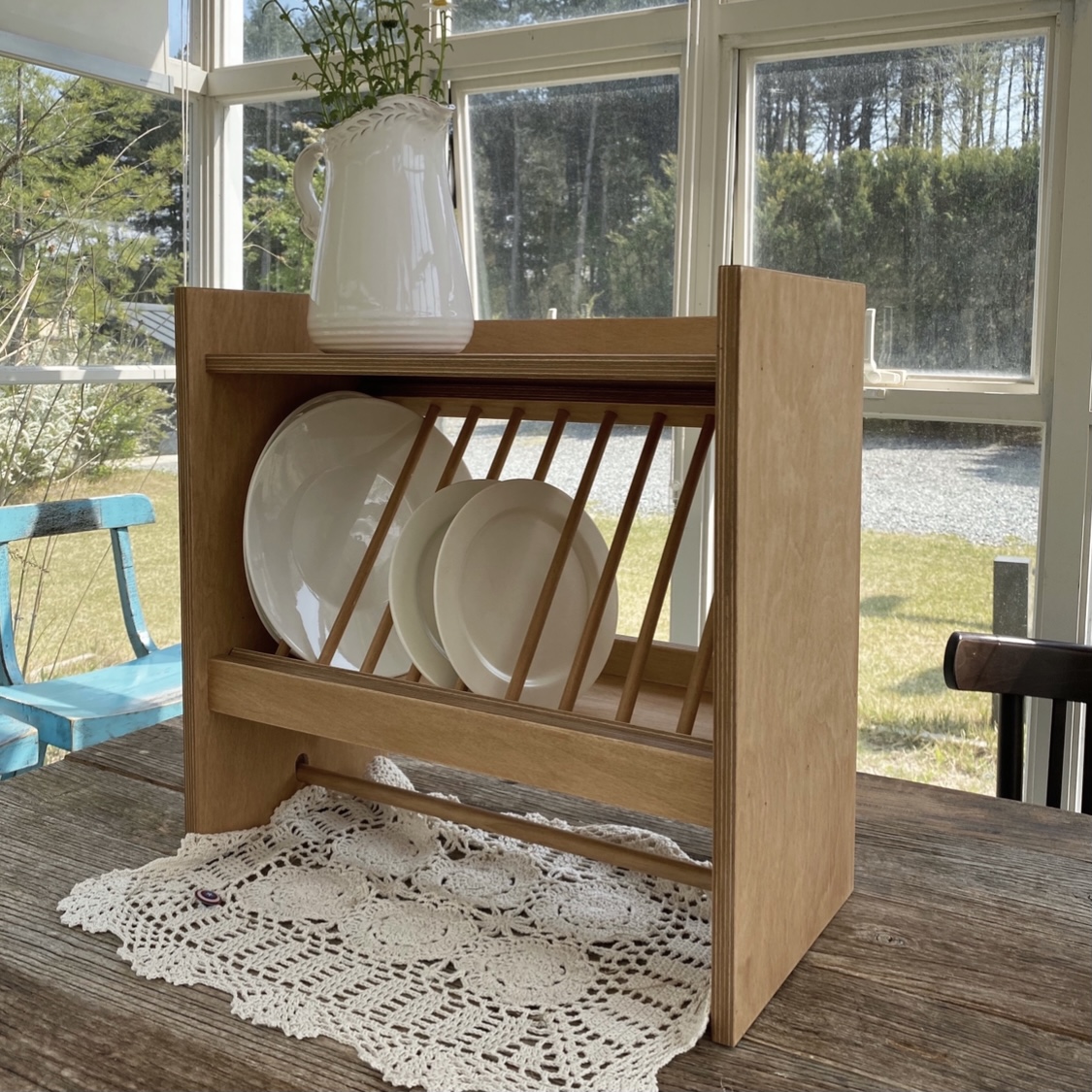 a dish box and a storage box